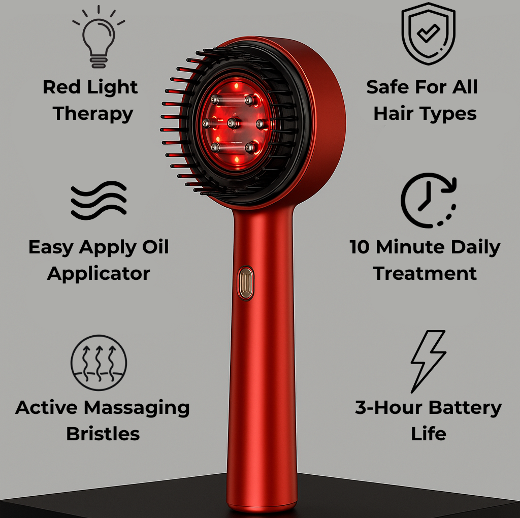 TruGowth 3-in-1 Hair Growth Brush
